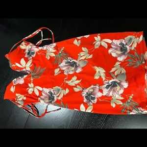 Floral summer dress.